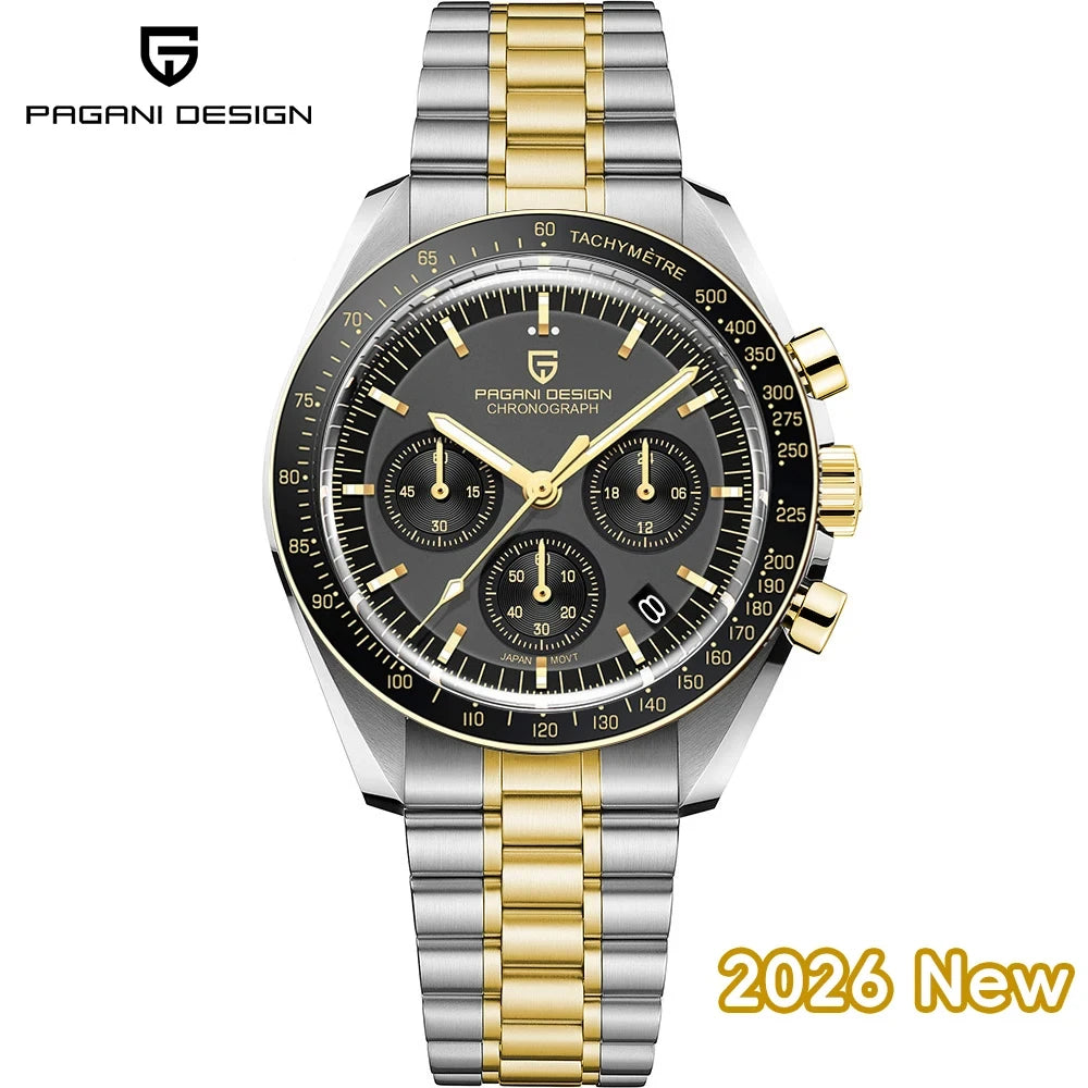 PAGANI DESIGN Orologio da Polso Quarzo Cronografo Uomo Modello PD1701