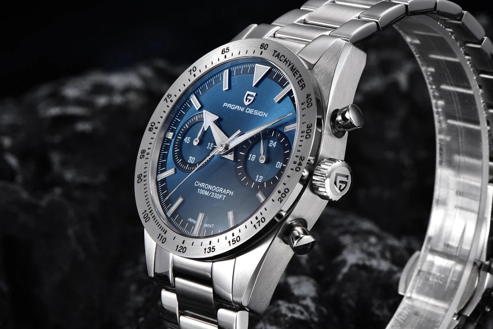 PAGANI DESIGN Orologio da Uomo Modello PD1766 Quarzo Cronografo Acciaio Inossidabile