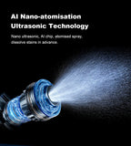 Liectroux HCR-10 Ultradünner Fensterputzroboter mit Ultraschall-Wassersprühfunktion, Fensterputzroboter, Haushalts-Fensterwischer, Trocken- und Nassreinigung, KI-Pfadplanung