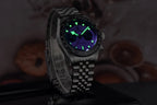 PAGANI DESIGN Orologio da polso al quarzo cronografo uomo, modello Panda, vetro zaffiro, impermeabile 10 bar