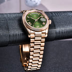 PAGANI DESIGN Orologio da Polso Meccanico Automatico Uomo D36 Oro Rosa Acciaio Inossidabile Vetro Zaffiro