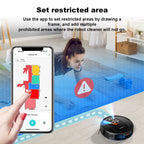 Liectroux T9 Saug- und Wischroboter mit LDS-Navigation, 6500Pa starker Saugkraft, Selbstentleerungsstation, Mehrfachkarten, Teppich-Boost, Anti-Verwicklungsbürsten, 2,4/5GHz WLAN