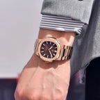 Nuovo Orologio da Uomo di Lusso PAGANI DESIGN 2026 Rosa Oro ST6 Automatico Meccanico con Protezione Luminosa e Vetro Zaffiro AR - Regalo Perfetto