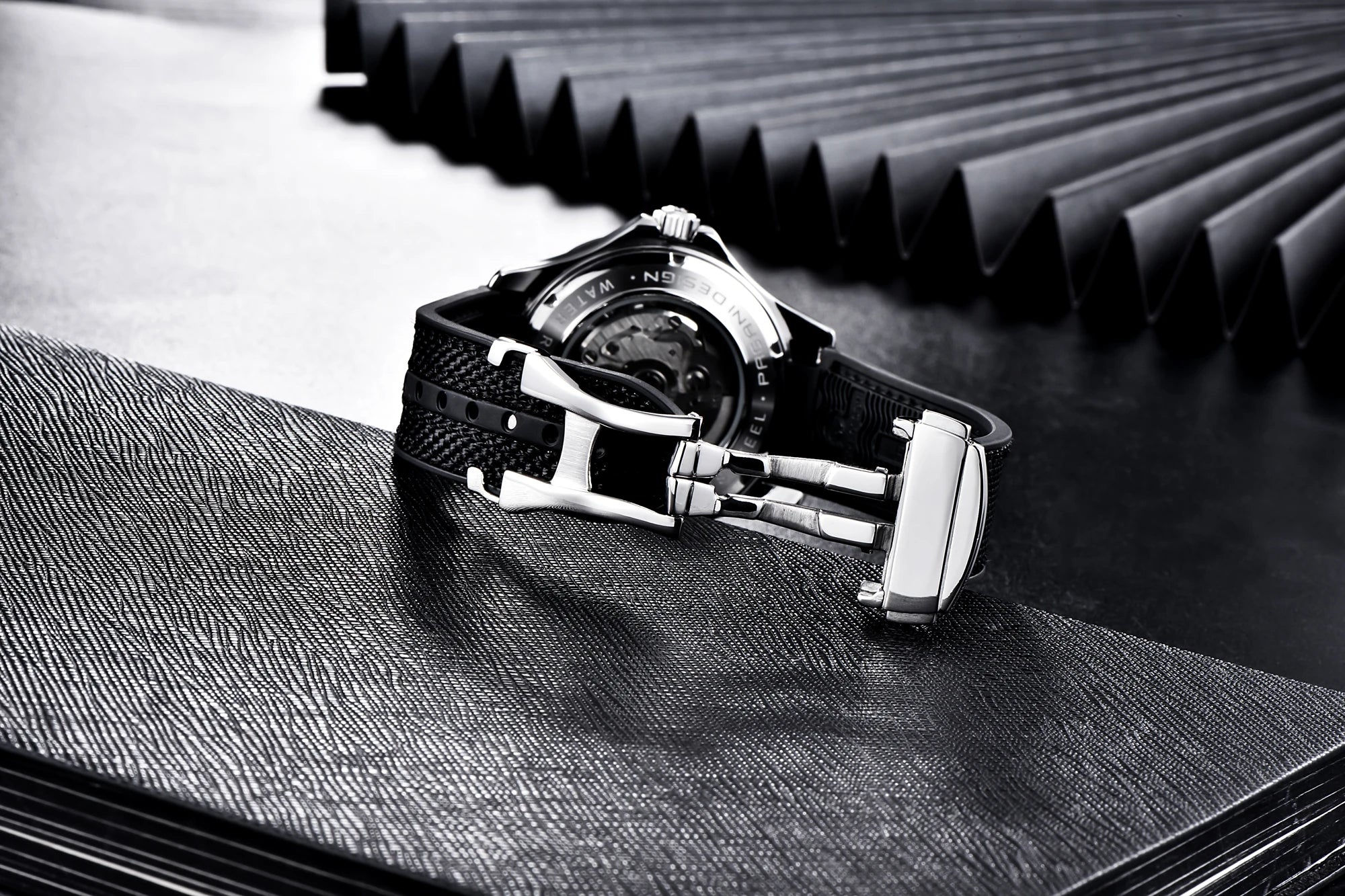 PAGANI DESIGN Orologio Automatico da Uomo PD1667 Acciaio Inossidabile Vetro Zaffiro
