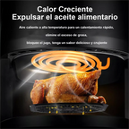 Friggitrice ad Aria Calda Elettrica 2400W 8L con Display LED e 8 Modalità Programmabili