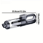 Brushless Cordless Handheld Vacuum Cleaner, High Suction, for Home and Car, Mini, Rechargeable, with LED for Car Cleaning.