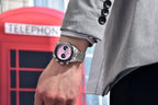 PAGANI DESIGN Orologio da polso al quarzo cronografo uomo, modello Panda, vetro zaffiro, impermeabile 10 bar