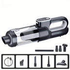 Brushless Cordless Handheld Vacuum Cleaner, High Suction, for Home and Car, Mini, Rechargeable, with LED for Car Cleaning.