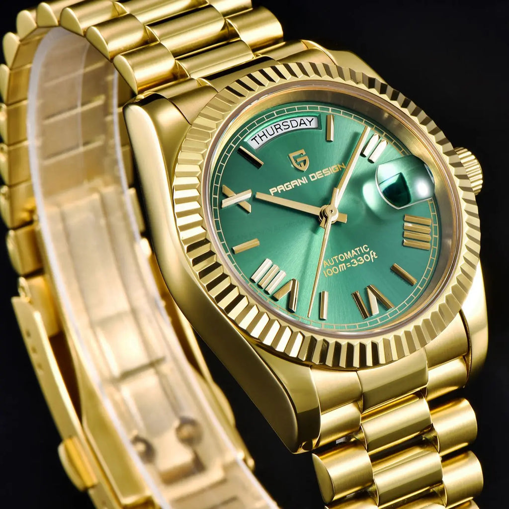 PAGANI DESIGN DD36 Oro Verde V2 Mechanische Herrenuhren Luxus-Automatikuhr für Herren 2026 Neue Armbanduhr mit Saphirglas AR