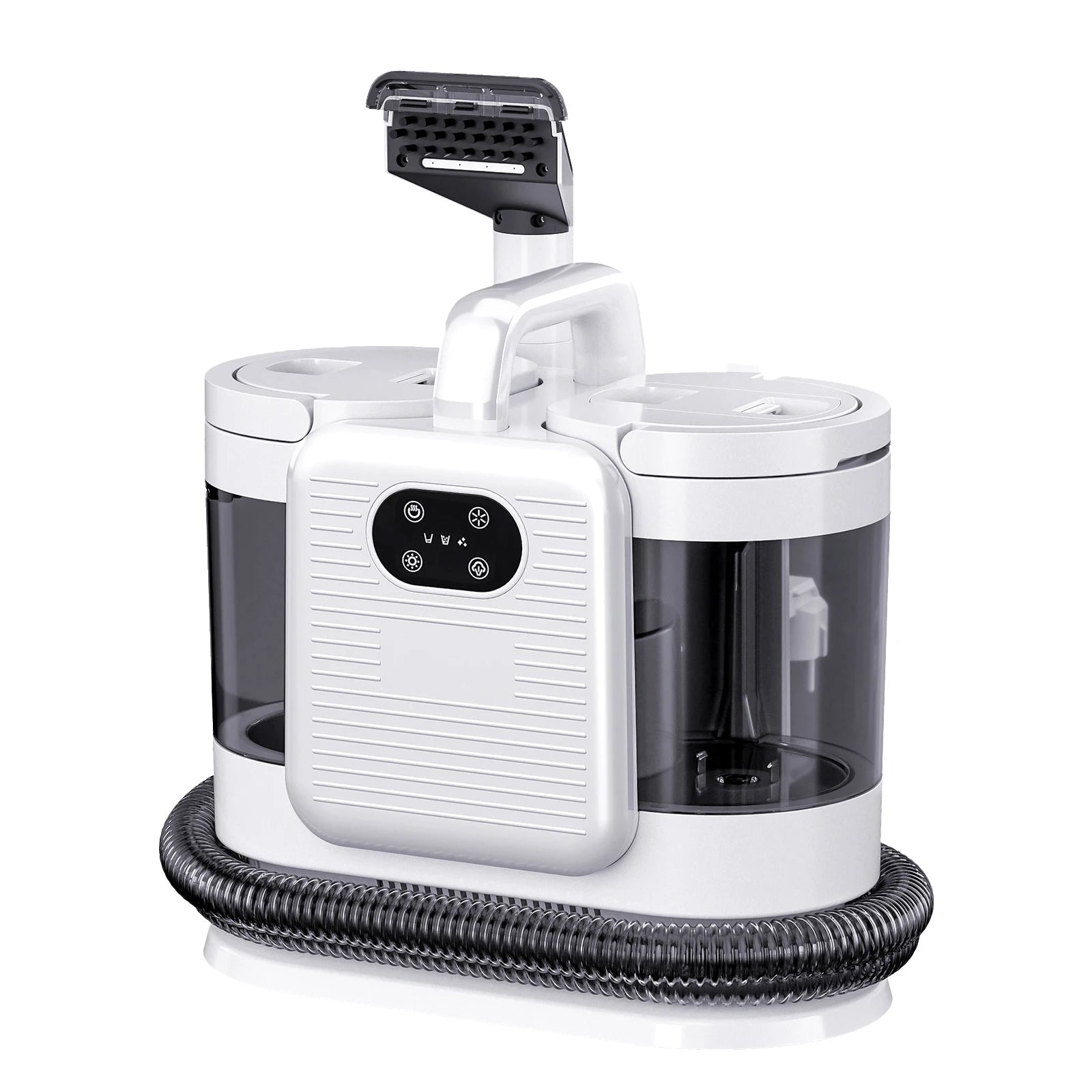 2-in-1 Dampfreiniger mit Sprühfunktion, 1650W, intelligenter tragbarer Roboter für die Reinigung von Teppichen, Sofas und Autos, Smart Home Gerät