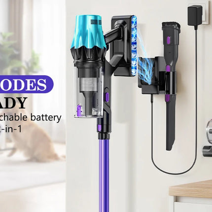 Cordless Vacuum Cleaner Blossom V20, 600W Brushless Motor, 55KPA Strong Suction, 3-Speed Adjustment, Full Touch Screen, 1.8L Large Dustbin, 8-Cell Battery, 60 Minutes Run Time, Brush for