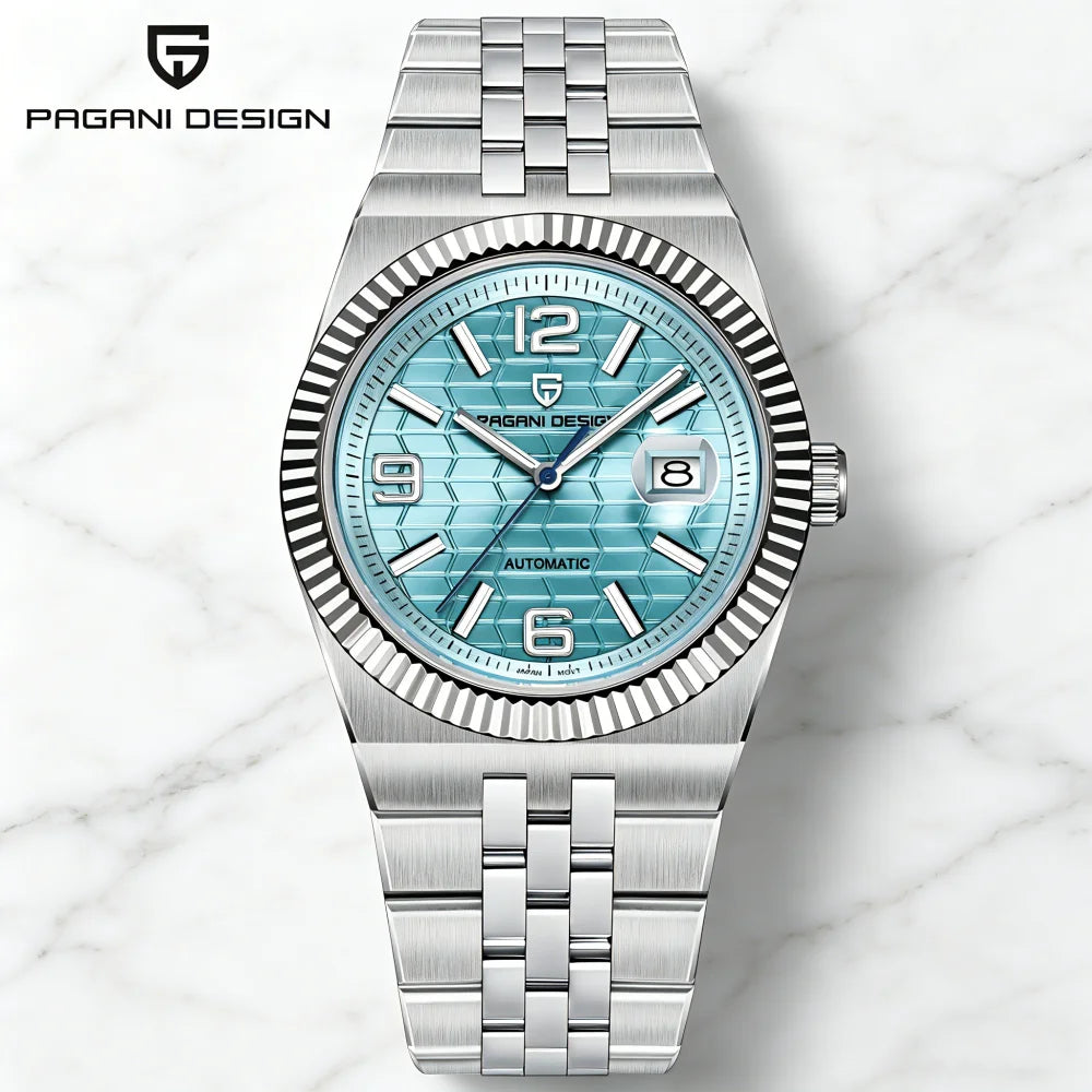 PAGANI DESIGN Orologio da Polso Meccanico Uomo Modello PD-YS027 Acciaio Inossidabile Vetro Zaffiro