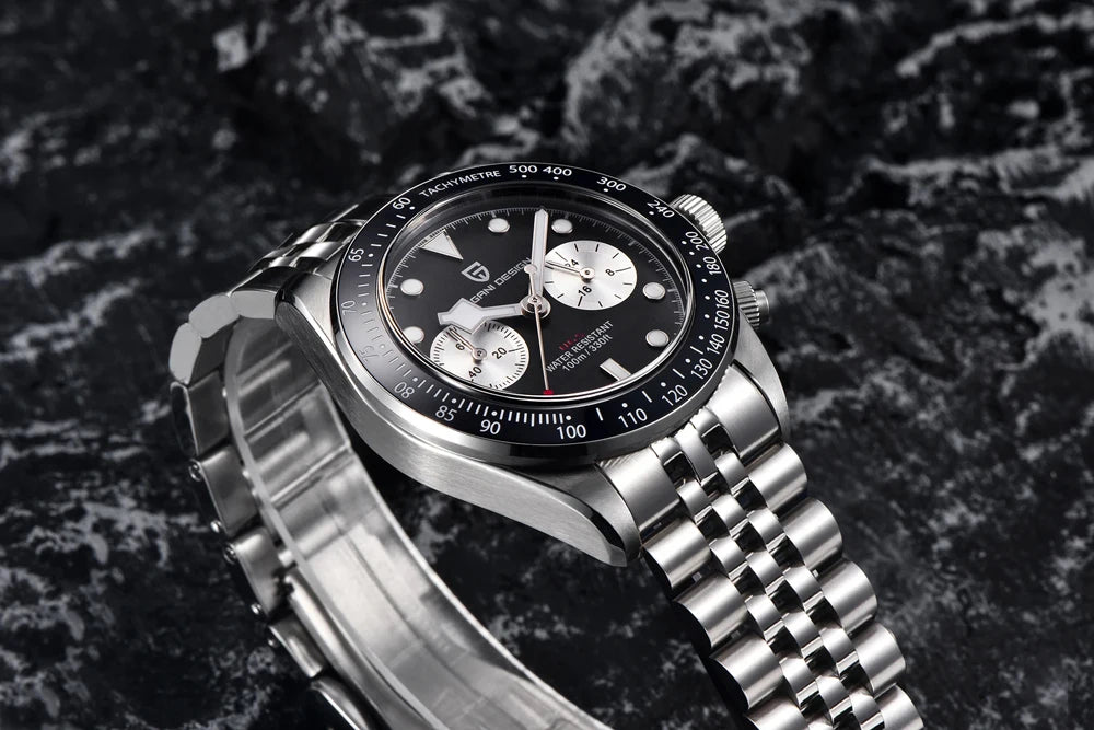 Nuovo Orologio da Uomo PAGANI Panda DESIGN 2026, Orologio Cronografo Sportivo di Lusso al Quarzo, Vetro Zaffiro AR, Luminoso e Impermeabile
