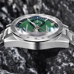 Orologio da Uomo Retrò PAGANI DESIGN 2026, Orologio al Quarzo con Display Lunare, Nuovo Orologio Sportivo Cronografo AR Sapphire VK64, Spedizione Locale