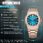 PAGANI DESIGN Orologio da uomo 40MM automatico meccanico lusso oro