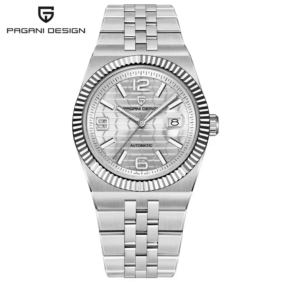 PAGANI DESIGN Orologio da Polso Meccanico Uomo Modello PD-YS027 Acciaio Inossidabile Vetro Zaffiro