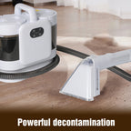 2-in-1 Dampfreiniger mit Sprühfunktion, 1650W, intelligenter tragbarer Roboter für die Reinigung von Teppichen, Sofas und Autos, Smart Home Gerät