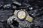 PAGANI DESIGN Orologio da Polso Quarzo PD1701 - Cassa in Acciaio Inossidabile, Vetro Zaffiro, Impermeabile 10 Bar