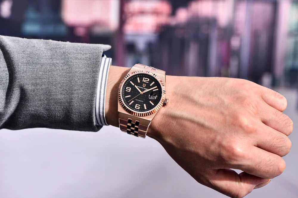 Nuovi orologi PAGANI DESIGN da uomo, orologio automatico di lusso di alta gamma, movimento Miyota, orologi meccanici con bracciale, vetro zaffiro AR, acciaio inossidabile, impermeabile, luminoso, regalo alla moda per uomo