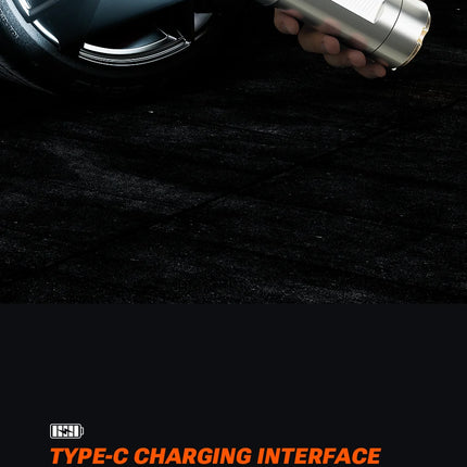 SZUK New Portable Car Vacuum Cleaner, Multi-function Mini Blower with LED Light, Powerful Cordless Vacuum Cleaner