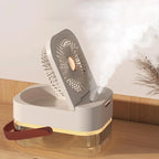 3-in-1-Ventilator mit Luftbefeuchter und Lichtprojektion für eine frische und hydrierte Umgebung