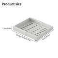 Auszugregal zum Verstauen von Gegenständen, ausziehbare Schublade, Küchen-Organizer, verstellbare Breite von 32 bis 52 cm, Küchenschrank ohne Bohren