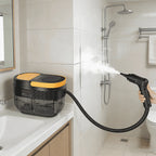 2500W Dampfreiniger, Dampfgerät für Haus und Auto, Tragbarer Dampfreiniger mit 3 einstellbaren Dampfstufen und Zubehör