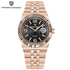 Nuovi orologi PAGANI DESIGN da uomo, orologio automatico di lusso di alta gamma, movimento Miyota, orologi meccanici con bracciale, vetro zaffiro AR, acciaio inossidabile, impermeabile, luminoso, regalo alla moda per uomo