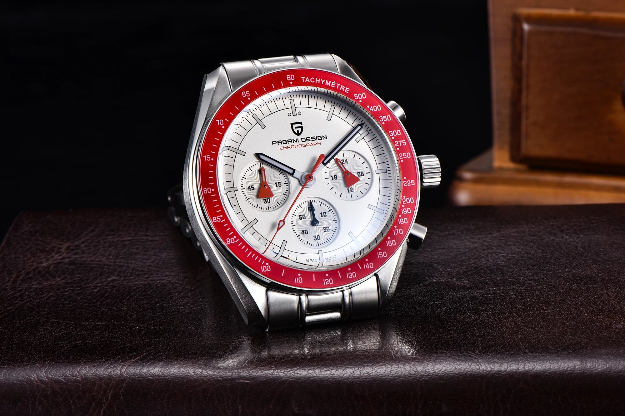 PAGANI DESIGN Orologio al Quarzo da Uomo in Acciaio Inossidabile Modello PD1701