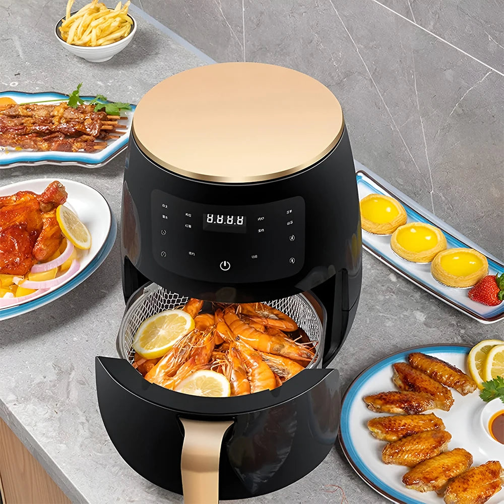 Friggitrice ad Aria 8L 2400W - Cottura per Famiglia