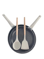 TOPF-SET - PFANNEN-SET - 12 TEILE - GRÖSSEN 20/24/28/24/28CM + 4 TEILE - GEEIGNET FÜR ALLE HERDARTEN - FÜR INDUKTION GEEIGNET - SPÜLMASCHINENFEST - ANTIHAFTBESCHICHTET - GUSSALUMINIUM - OFENFEST - ROYA
