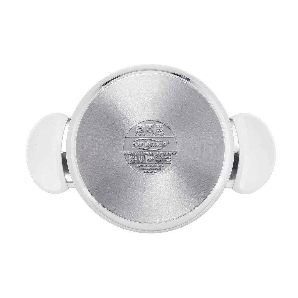 San Ignacio Schnellkochtopf 22 cm 6,5 L LIFECOOK Edelstahl - Schnellkochtopf - Zeitersparnis - Energieersparnis - Gesundes Kochen