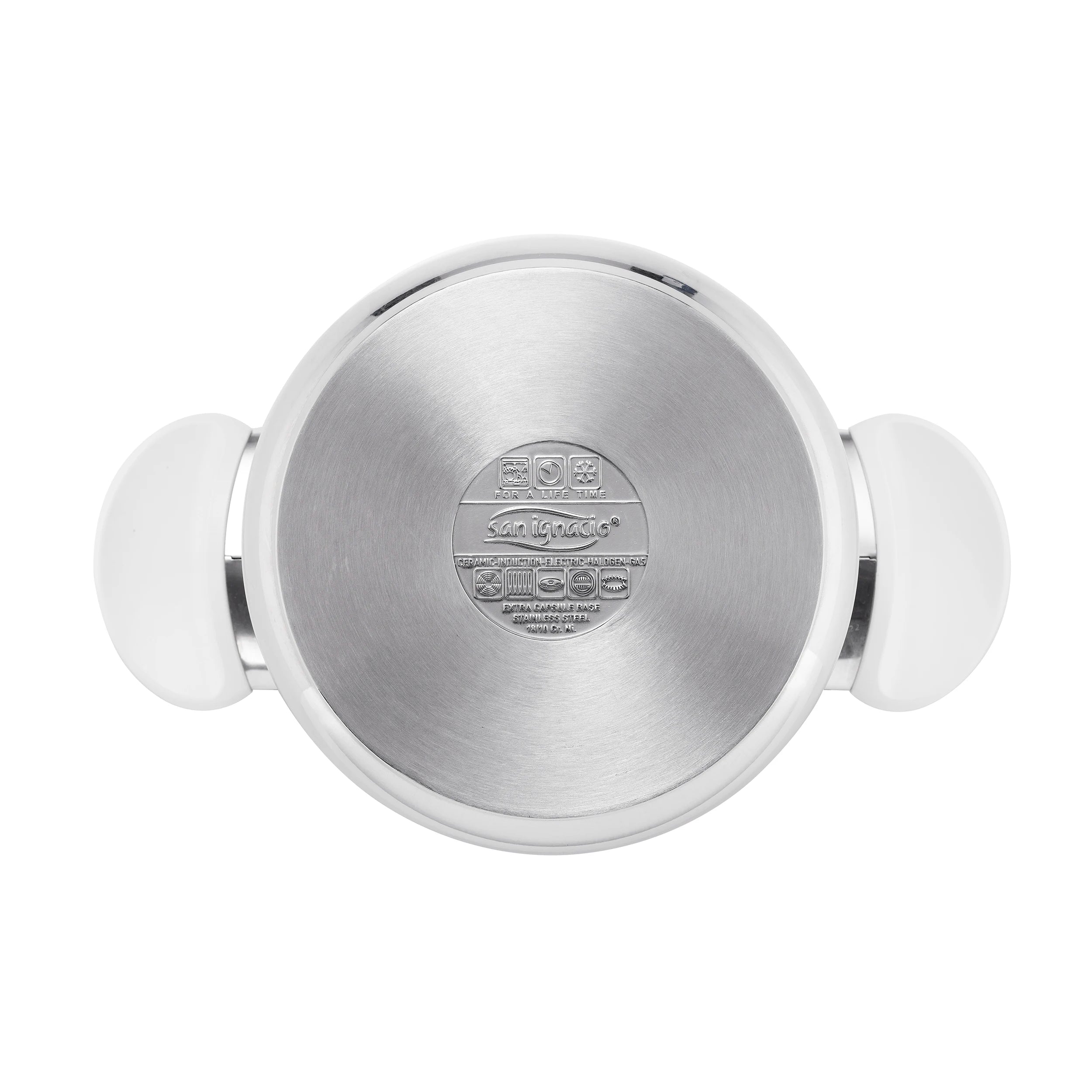 San Ignacio Schnellkochtopf 22 cm 6,5 L LIFECOOK Edelstahl - Schnellkochtopf - Zeitersparnis - Energieersparnis - Gesundes Kochen