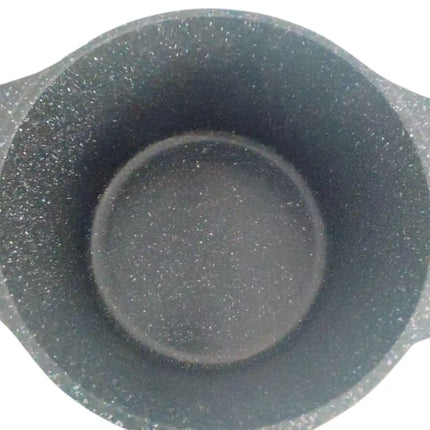 BATTERIA DI PENTOLE - 12 PEZZI - MISURE 20/24/28/24/28CM + 4 PEZZI - ADATTA A TUTTI I TIPI DI FUOCO - ADATTA PER INDUZIONE - ADATTA PER LAVASTOVIGLIE - ANTIADERENTE - ALLUMINIO FUSO - ADATTA AL FORNO - ROYA