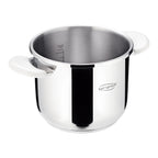 San Ignacio Schnellkochtopf 22 cm 6,5 L LIFECOOK Edelstahl - Schnellkochtopf - Zeitersparnis - Energieersparnis - Gesundes Kochen