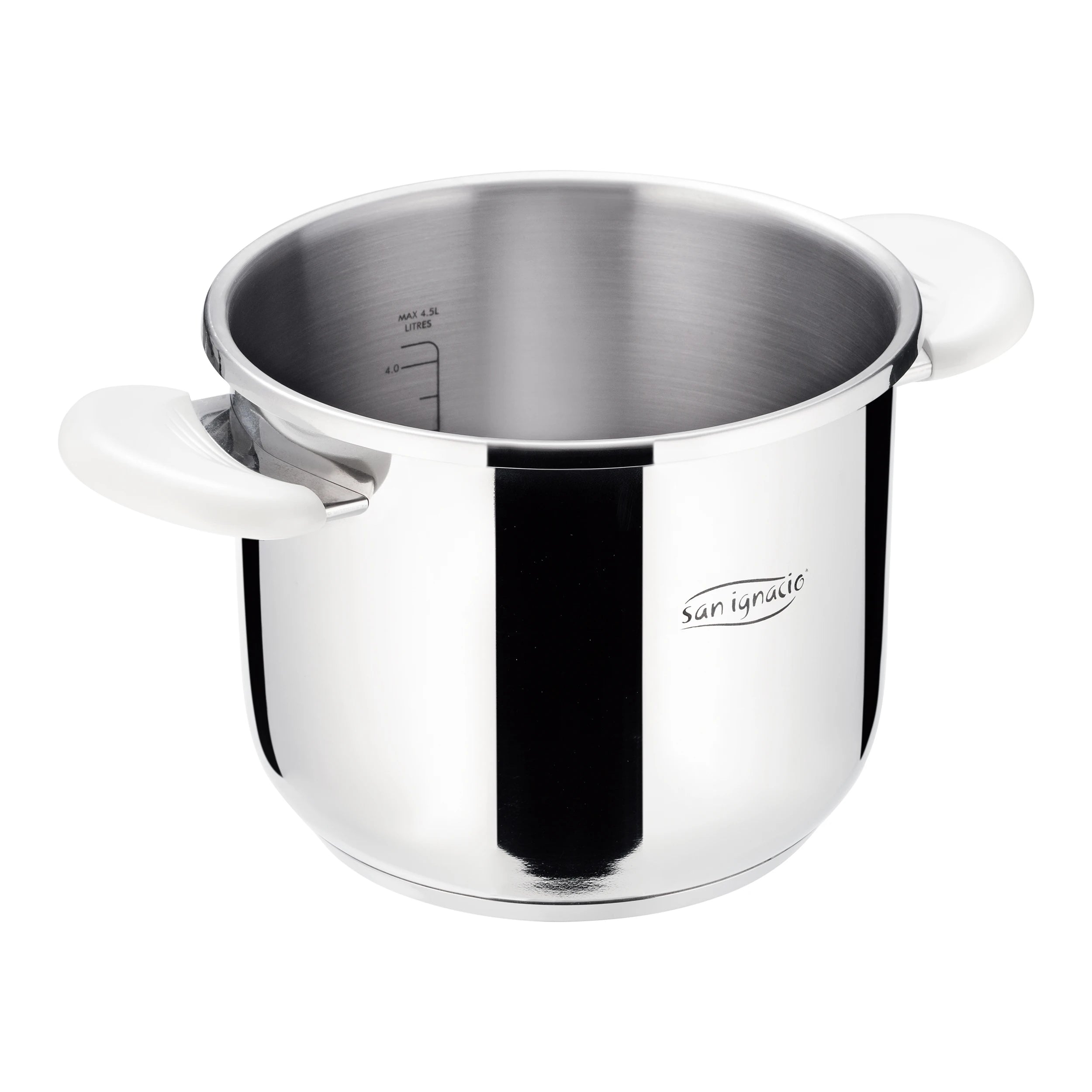 San Ignacio Schnellkochtopf 22 cm 6,5 L LIFECOOK Edelstahl - Schnellkochtopf - Zeitersparnis - Energieersparnis - Gesundes Kochen