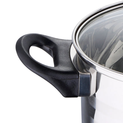 Wellhome Set 5 pezzi di pentole in acciaio inox | Alta qualità e durabilità