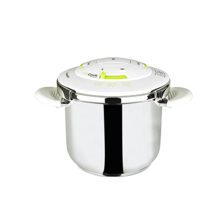 San Ignacio 22 Cm 6,5 L LIFECOOK Stainless Steel Pressure Cooker - Pressure Cooker - Time Saving - Energy Saving - Healthy Cooking