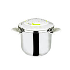 San Ignacio Schnellkochtopf 22 cm 6,5 L LIFECOOK Edelstahl - Schnellkochtopf - Zeitersparnis - Energieersparnis - Gesundes Kochen