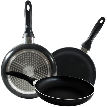 Set SAN IGNACIO: set di tre padelle + batterie di pentole da 8 pezzi