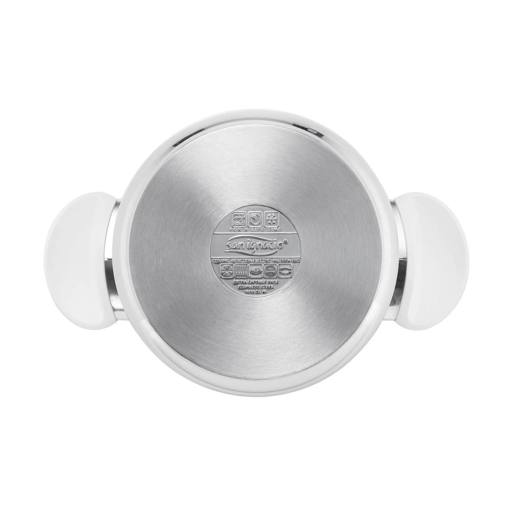 San Ignacio Schnellkochtopf 22 cm 6,5 L LIFECOOK Edelstahl - Schnellkochtopf - Zeitersparnis - Energieersparnis - Gesundes Kochen
