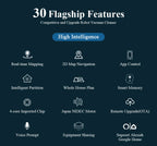 ABIR G20S Saugroboter, KI-Kartennavigation, super intelligente Partition, mit Speicher, WiFi-App, 6000Pa starke Saugkraft, intelligentes Wischen, Desinfektion, funktioniert mit Alexa und Google Assistant
