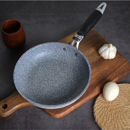 Padella antiaderente Wok in pietra resistente Padella per bistecca domestica Pancake Fornello a induzione fritto Fornello a gas Set di pentole per la cucina