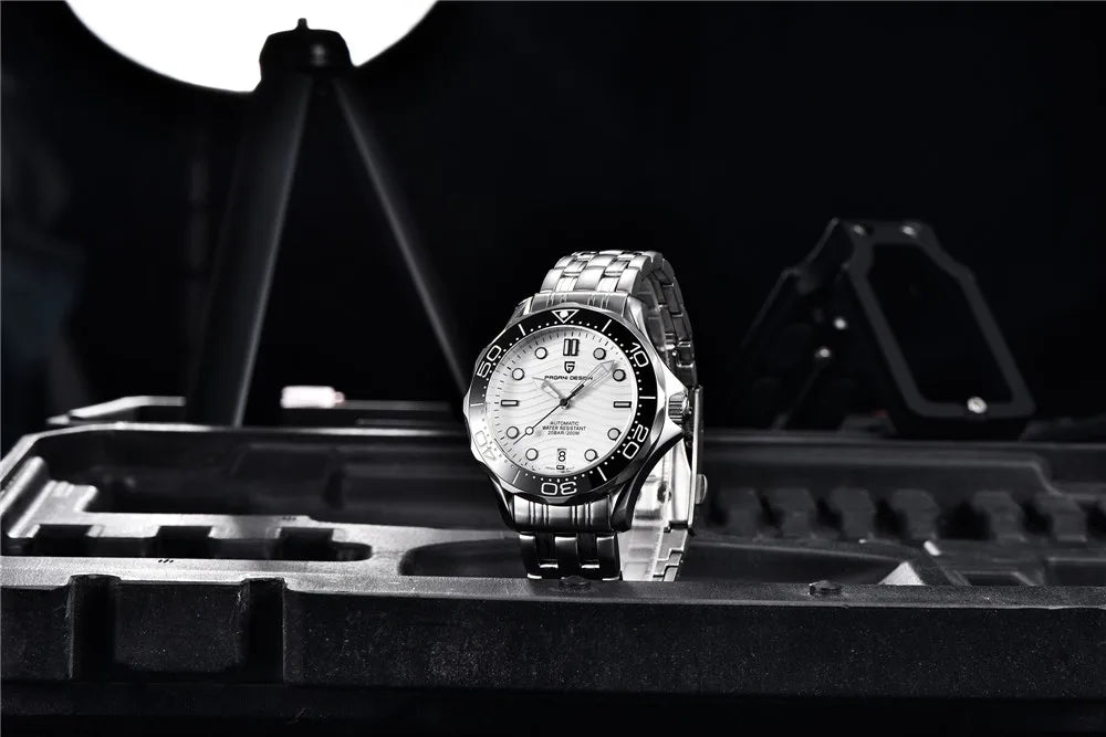 PAGANI DESIGN Orologio Automatico da Uomo PD-1685 Acciaio Inossidabile Zaffiro