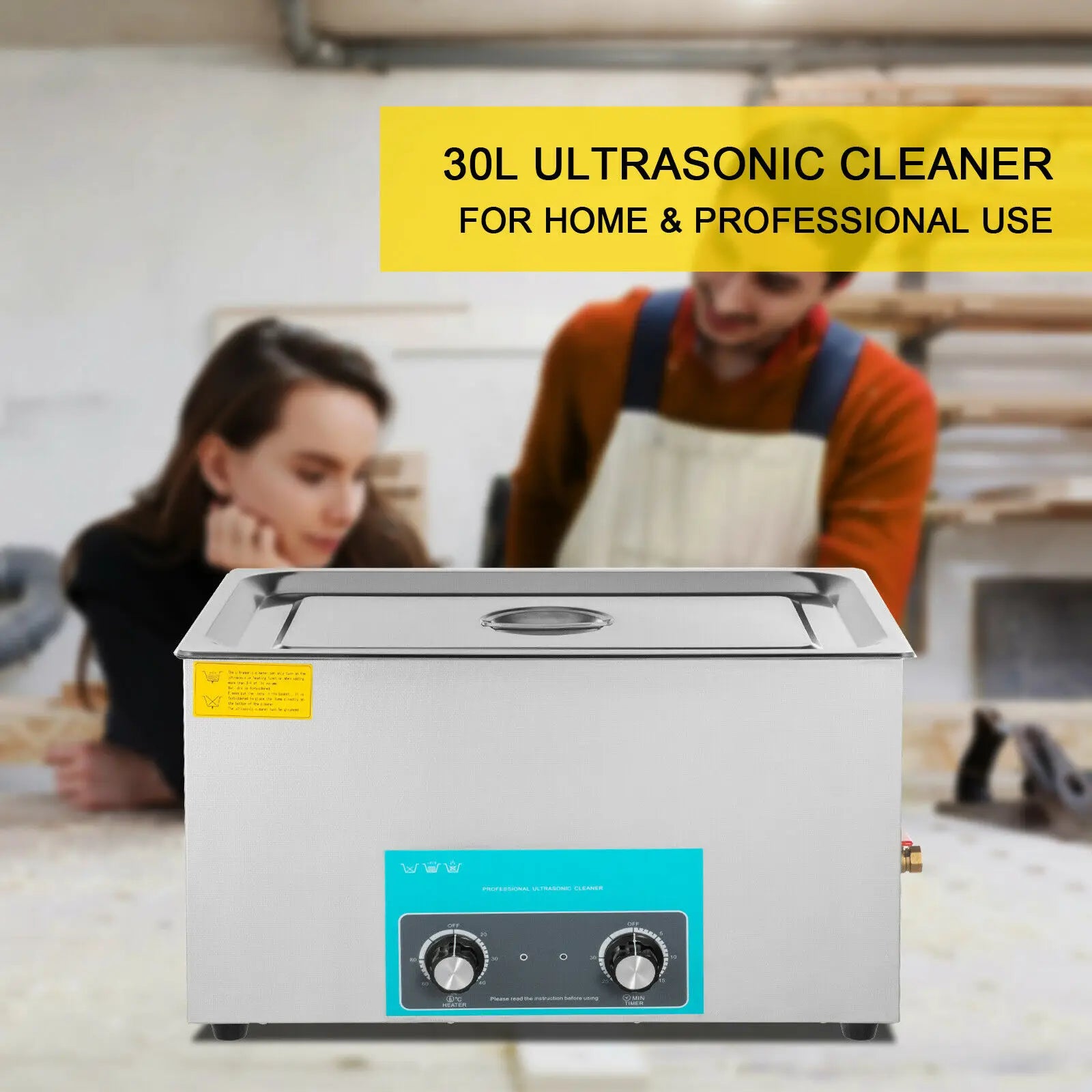 SucceBuy 3L 6L 10L 15L 22L 30L Ultraschallreiniger Elektrisch Tragbar Waschmaschine Geschirrspüler Ultraschall Zuhause Büro Haushaltsgerät