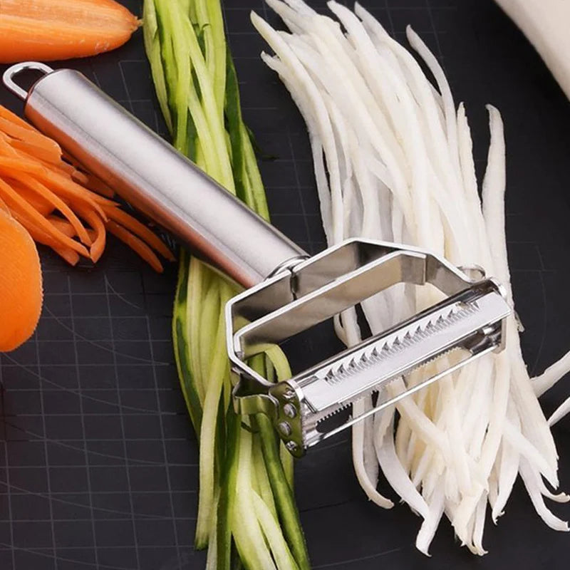 1 pz pelapatate in acciaio inox pelapatate grattugia carota affettatrice multifunzione cucina pelapatate frutta e verdura strumenti
