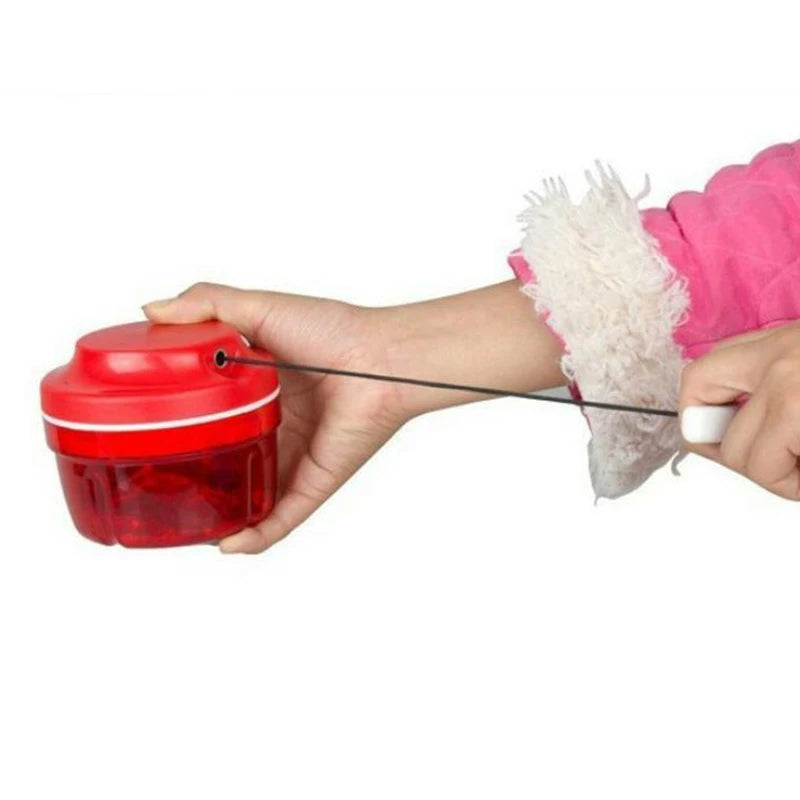 1 pezzo rosso di alta qualità nuovo Design ad alta velocità verdura frutta torsione trituratore tritacarne manuale tritacarne tritacarne