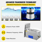 SucceBuy 1.3L 2L 3L 6L 10L 15L 22L 30L Ultraschallreiniger Tragbare Spülmaschine Waschmaschine Ultraschallreinigungsgeräte für den Haushalt