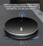 ABIR G20S Saugroboter, KI-Kartennavigation, super intelligente Partition, mit Speicher, WiFi-App, 6000Pa starke Saugkraft, intelligentes Wischen, Desinfektion, funktioniert mit Alexa und Google Assistant