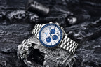 PAGANI DESIGN Orologio da Polso Uomo Quarzo Retrò Cronografo Luna